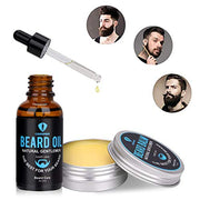 Beard Grooming Kit,Beard Kit with Beard Oil,Beard Growth Serum,Beard Wash, Beard Balm,Beard Brush, Beard Comb, Beard & Mustache Scissors Beard Growth Kit Unique Gifts for Men